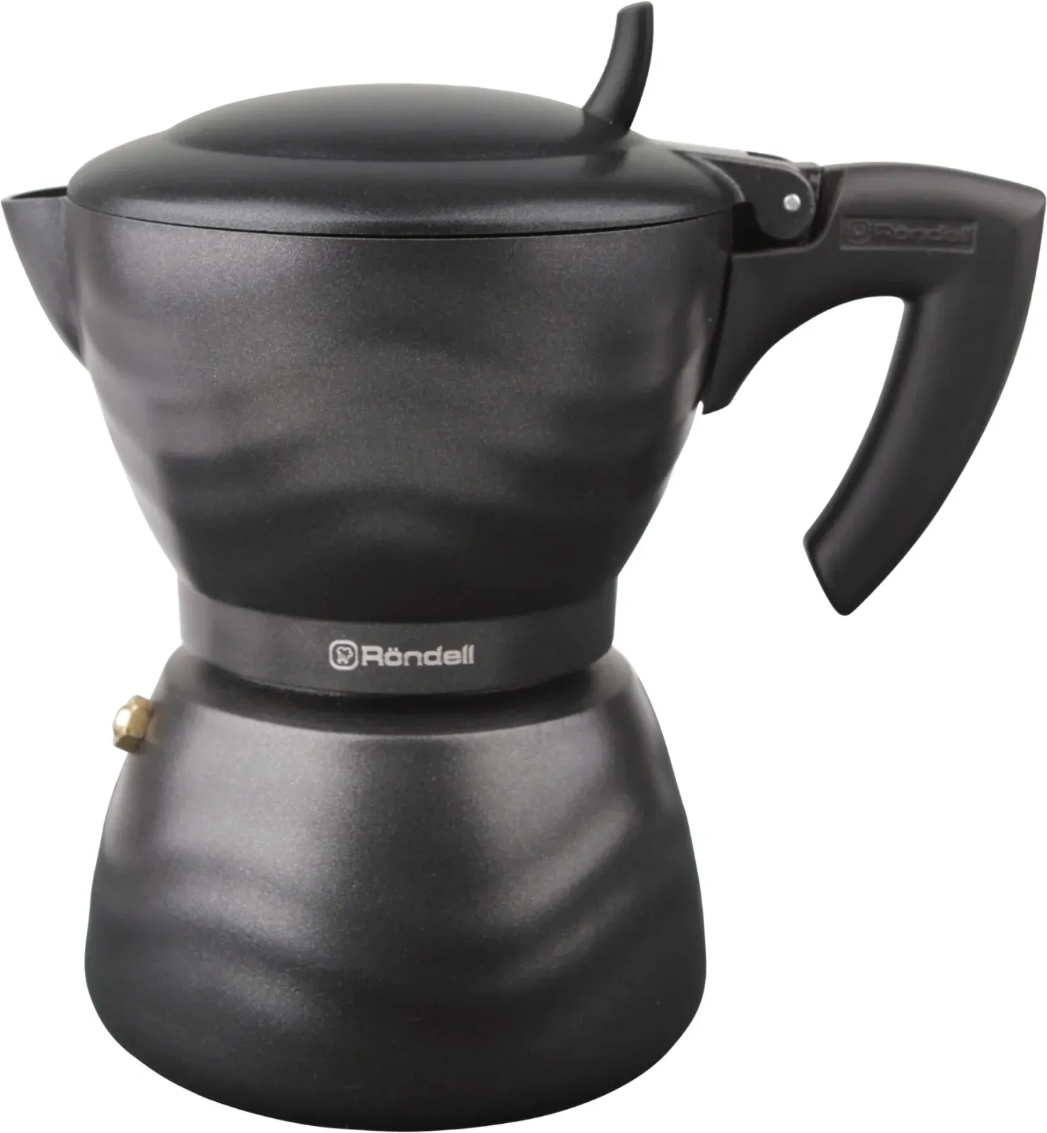 Кофеварка гейзерн. Rondell Walzer RDA-432 0.3л алюминий черный, 0.3 л - фото 5