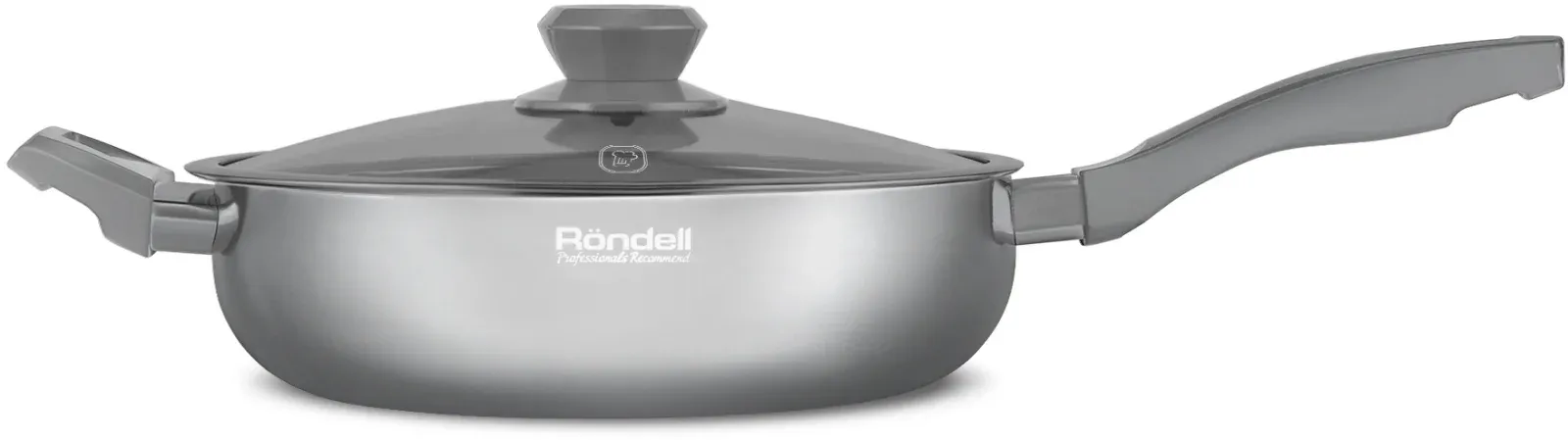 Сотейники RONDELL RDA-596 серый, 4.8 л - фото 3