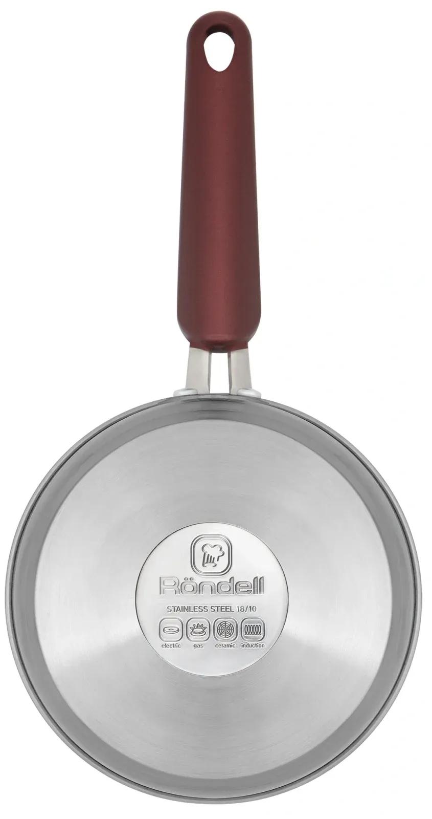 Ковш Rondell Bojole RDS-735 1.7л. d=16см с крышкой стальной, 1.7 л - фото 4