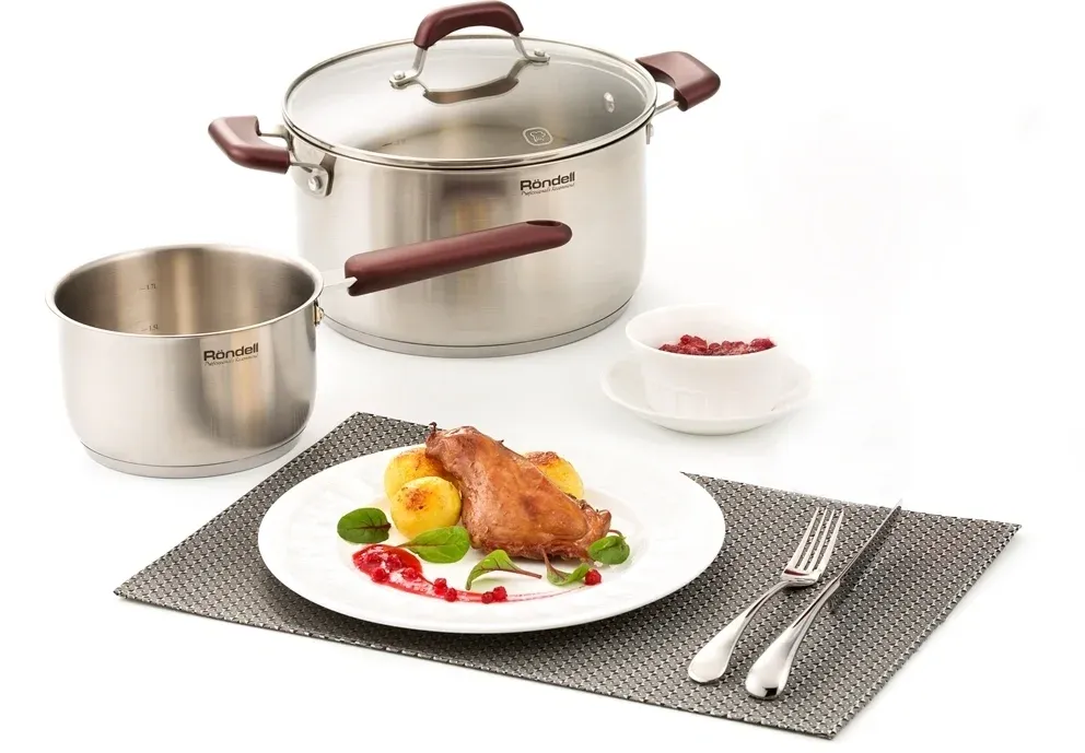 Ковш Rondell Bojole RDS-735 1.7л. d=16см с крышкой стальной, 1.7 л - фото 7