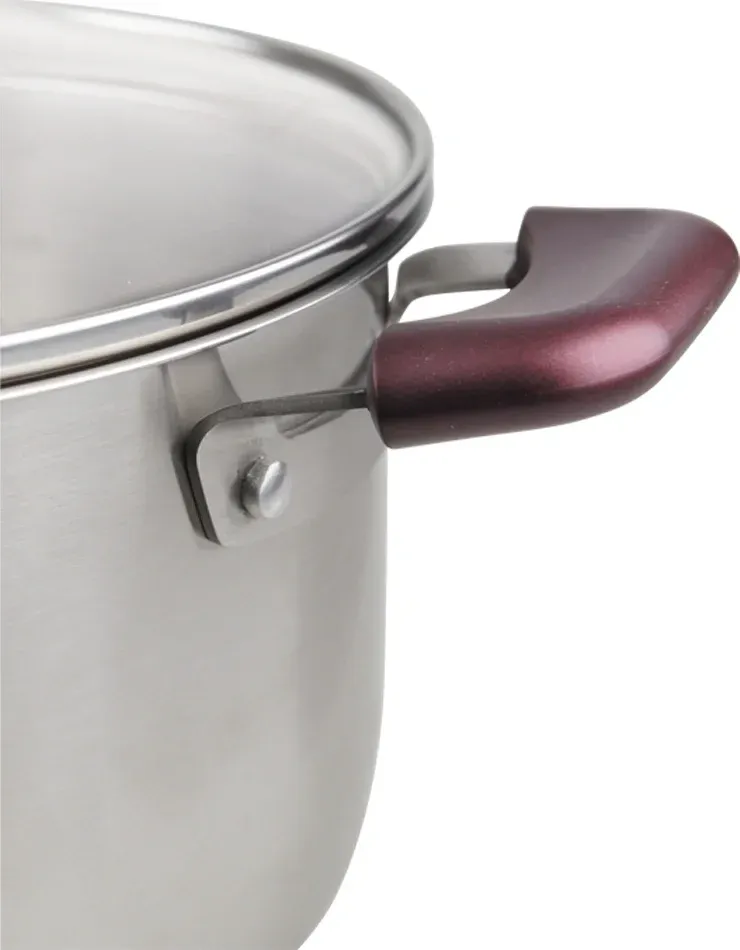 Кастрюля Rondell Bojole RDS-736 3.3л. d=20см с крышкой стальной, 3.3 л - фото 5