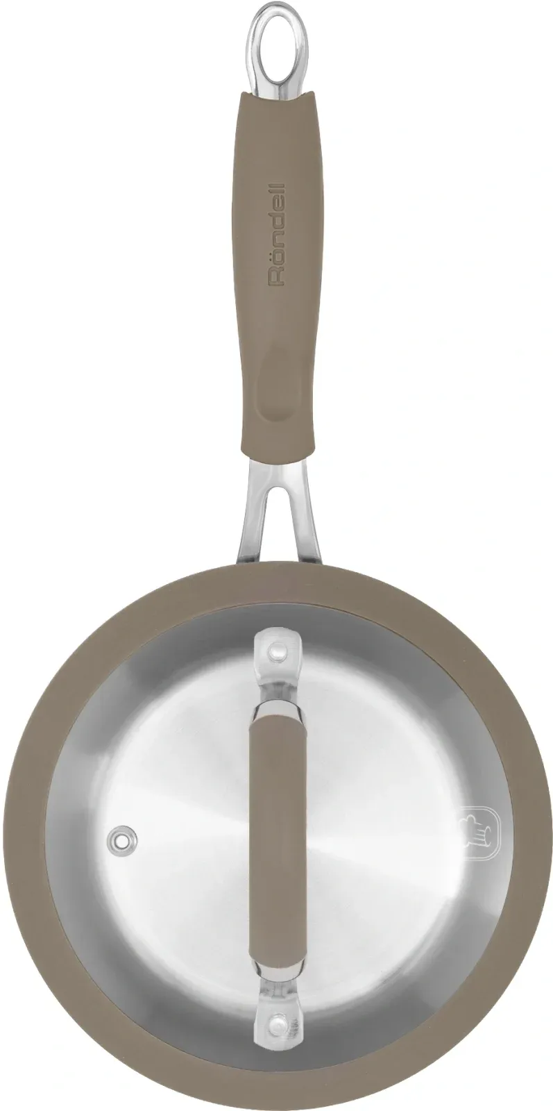 Ковш Rondell Balance RDS-752 1.4л. d=16см с крышкой стальной, 1.4 л - фото 3