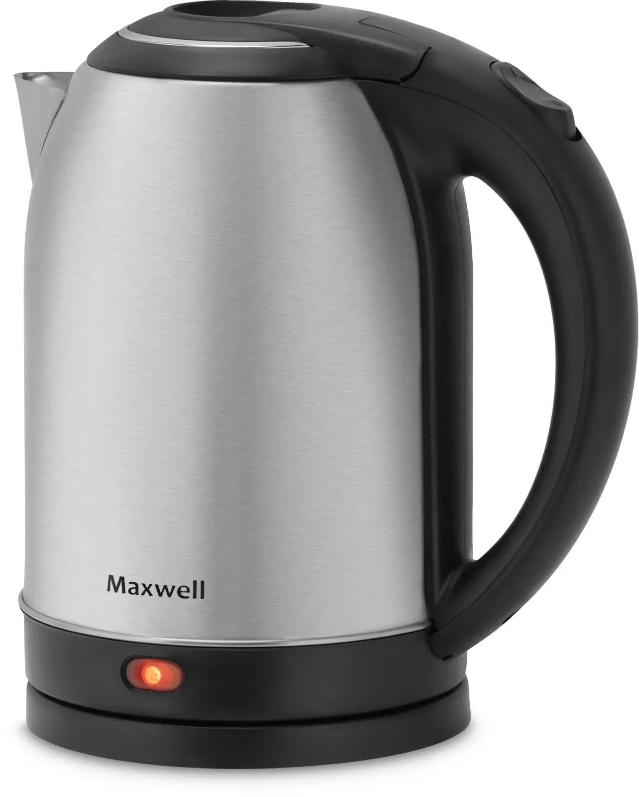 Чайник электрический Maxwell MW-1077 1.8л. 2200Вт сталь корпус: металл/пластик - фото 3