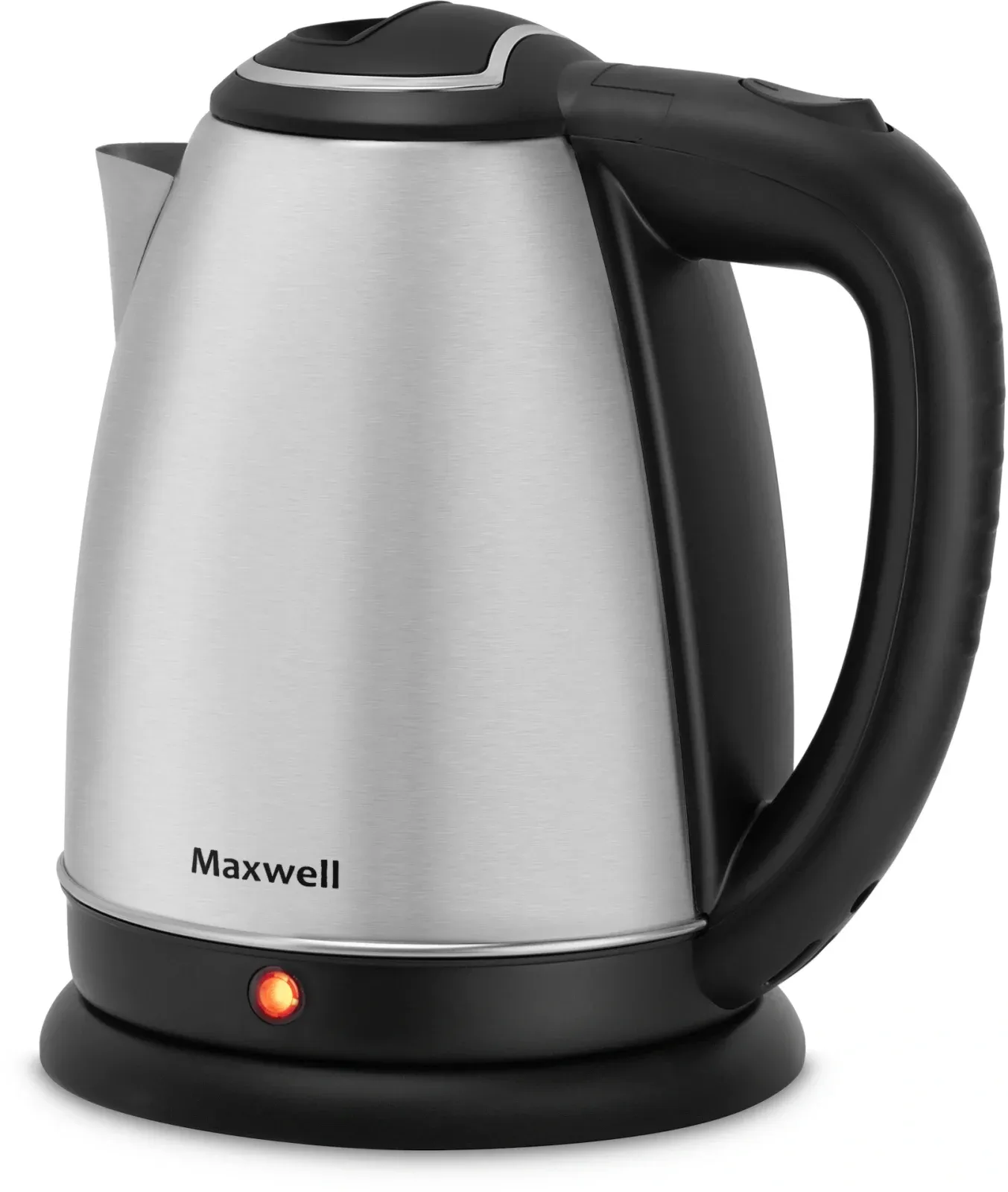 Чайник электрический Maxwell MW-1081 1.8л. 1850Вт сталь корпус: металл/пластик - фото 3
