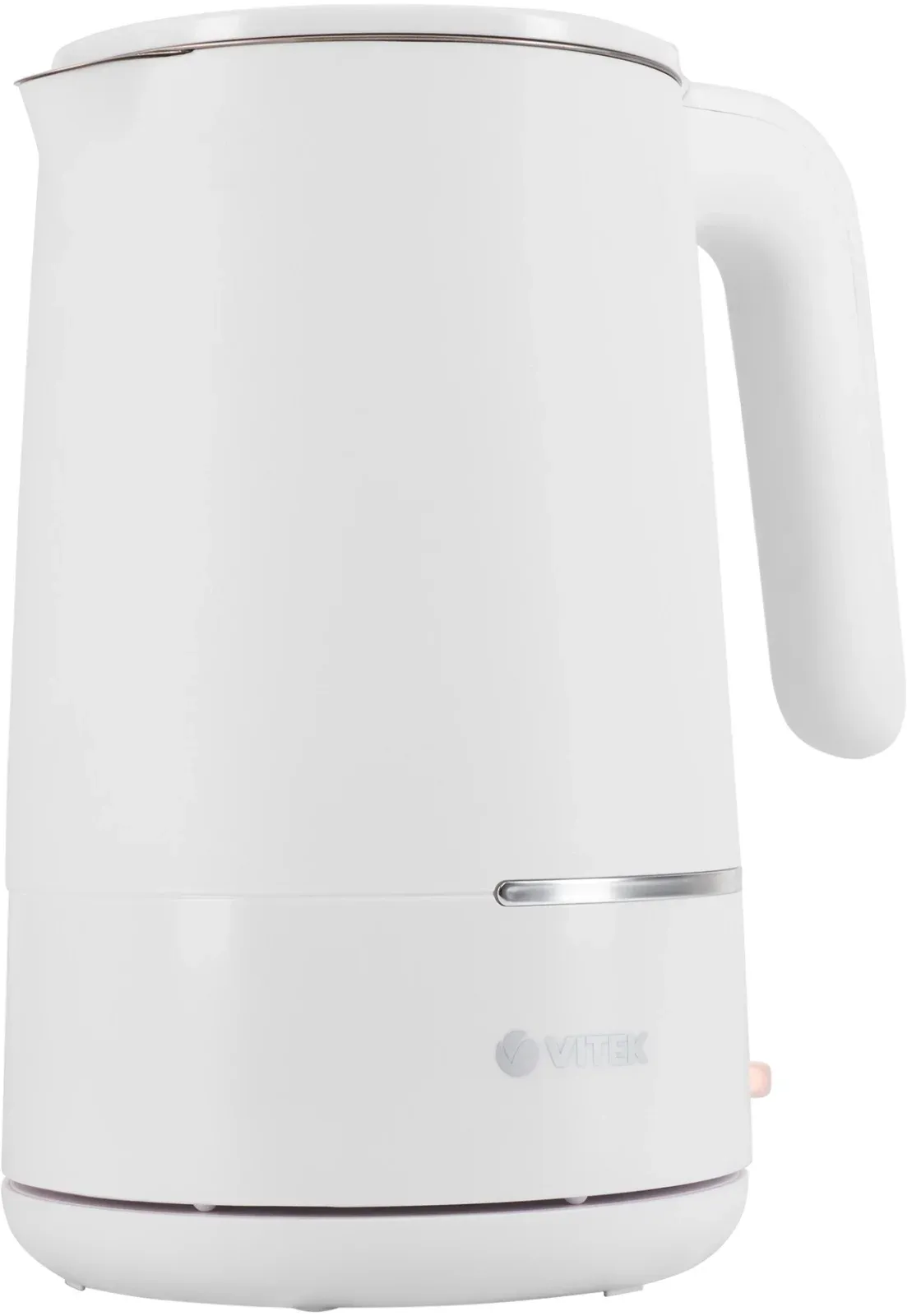 Чайник электрический Vitek VT-1104 1.5л. 2200Вт белый корпус: металл/пластик - фото 8