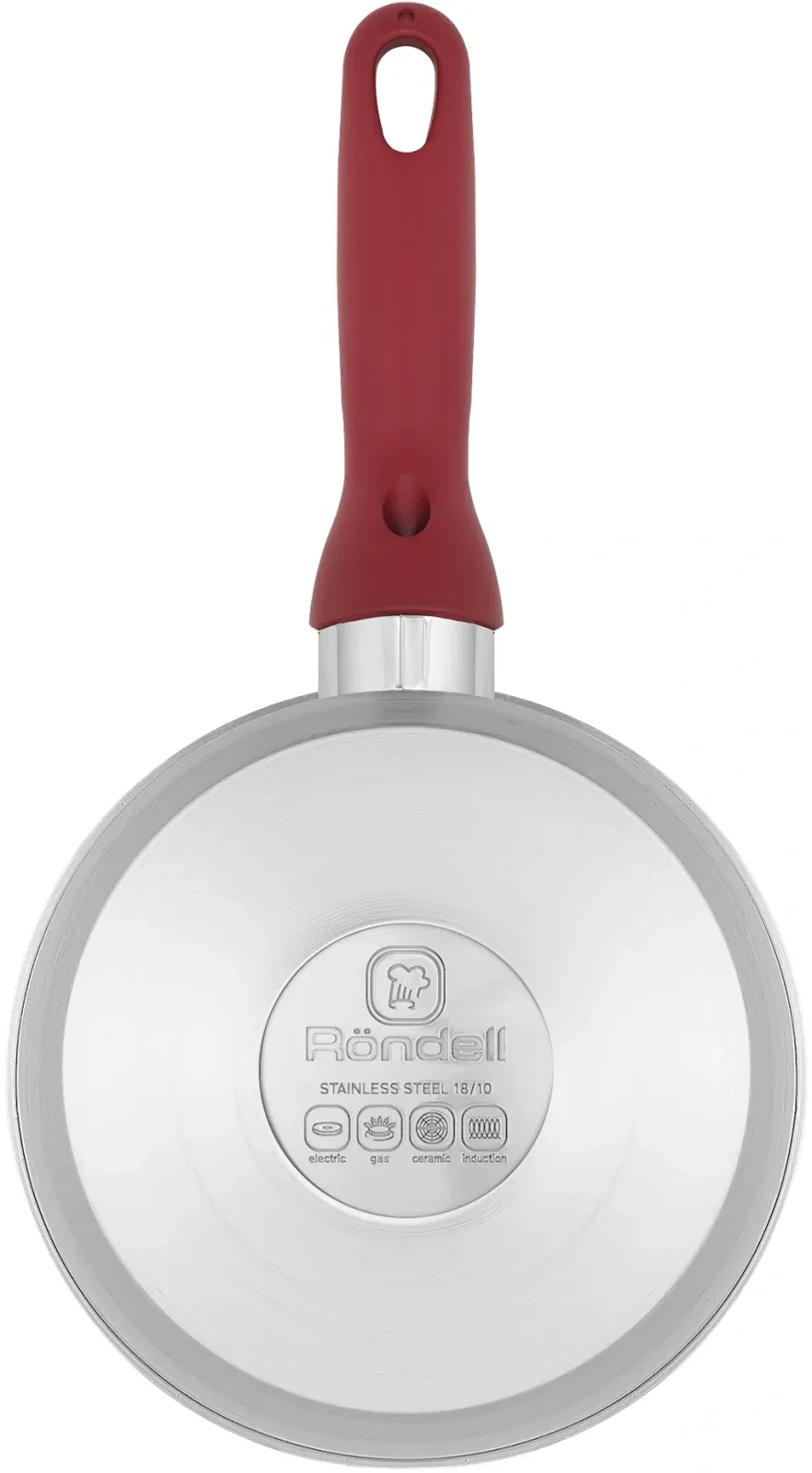 Ковш Rondell Heidi RDS-1111 1.4л. d=16см с крышкой стальной, 1.4 л - фото 5