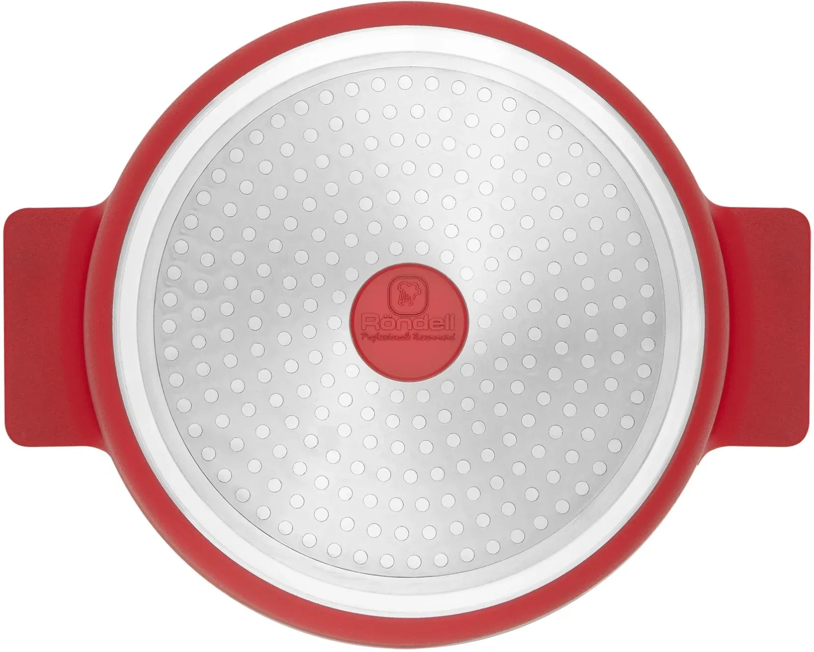 Кастрюля Rondell Red Edition RDA-1118 4.6л. d=24см с крышкой красный, 4.6 л - фото 5