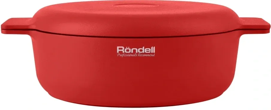Сотейник Rondell Red Edition RDA-1119 3.2л. d=24см с крышкой красный, 3.2 л - фото 7