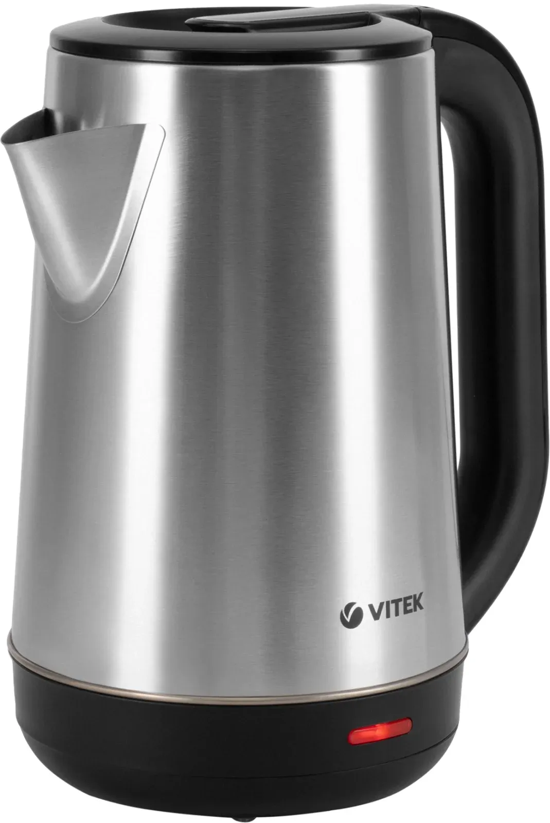 Чайник электрический Vitek VT-1139 1.8л. 2200Вт сталь/черный корпус: нерж.сталь - фото 1
