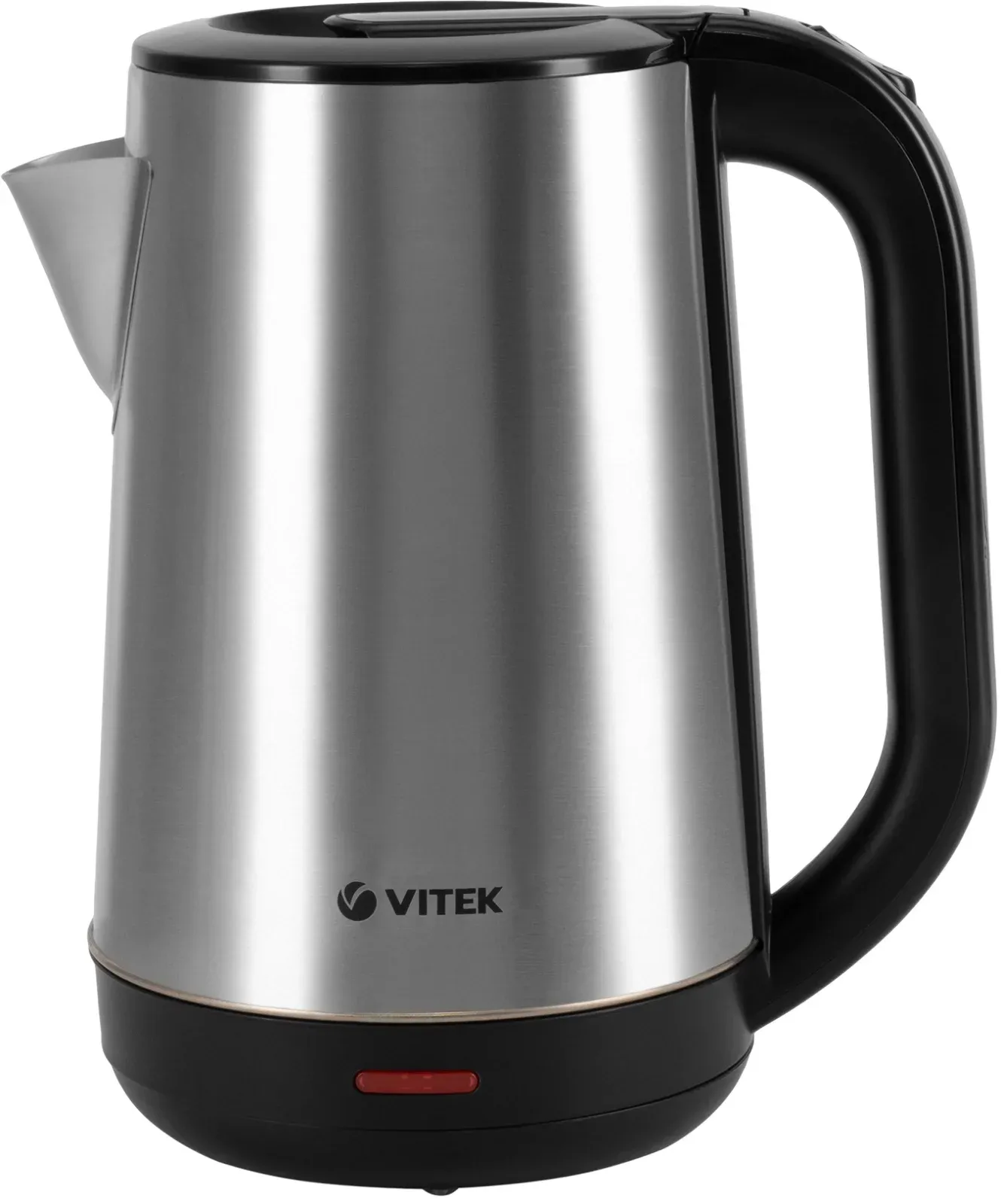 Чайник электрический Vitek VT-1139 1.8л. 2200Вт сталь/черный корпус: нерж.сталь - фото 2
