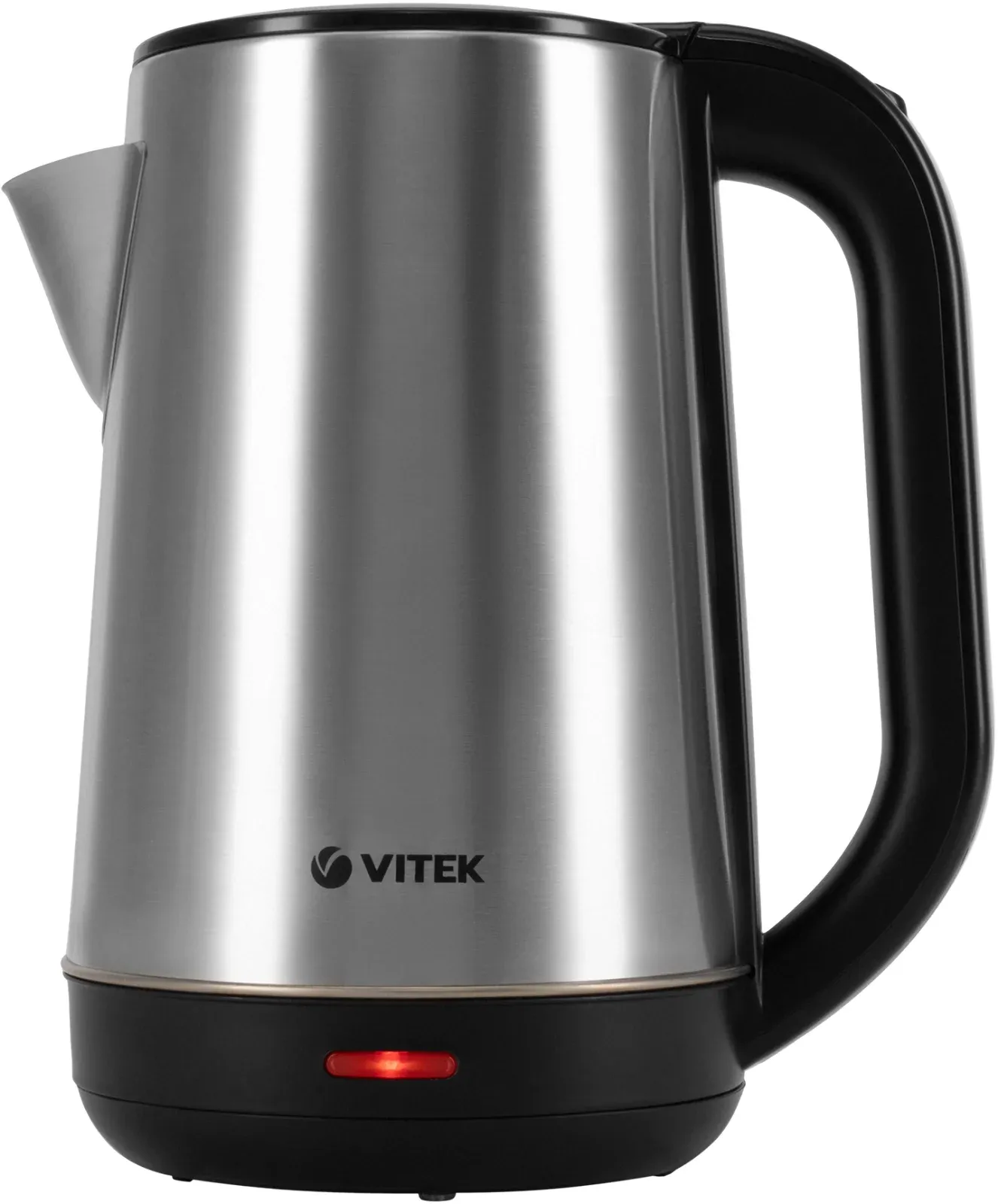Чайник электрический Vitek VT-1139 1.8л. 2200Вт сталь/черный корпус: нерж.сталь - фото 3