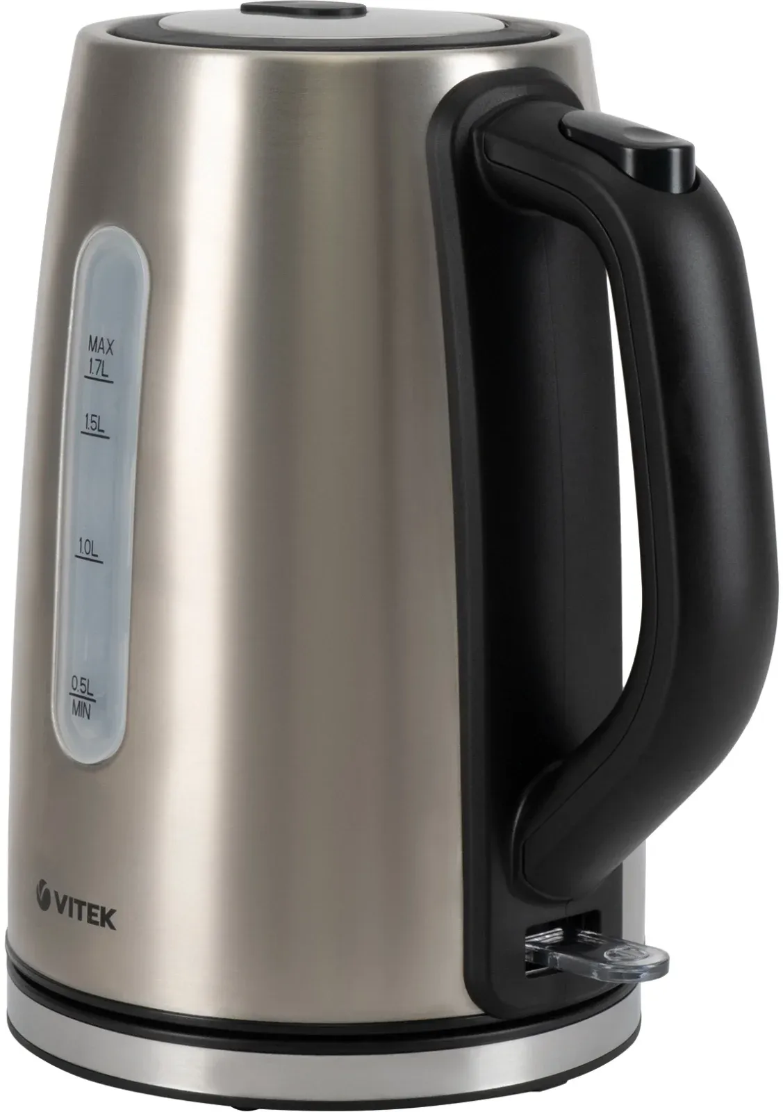 Чайник электрический Vitek VT-1144 1.7л. 2200Вт серебристый корпус: нерж.сталь - фото 7