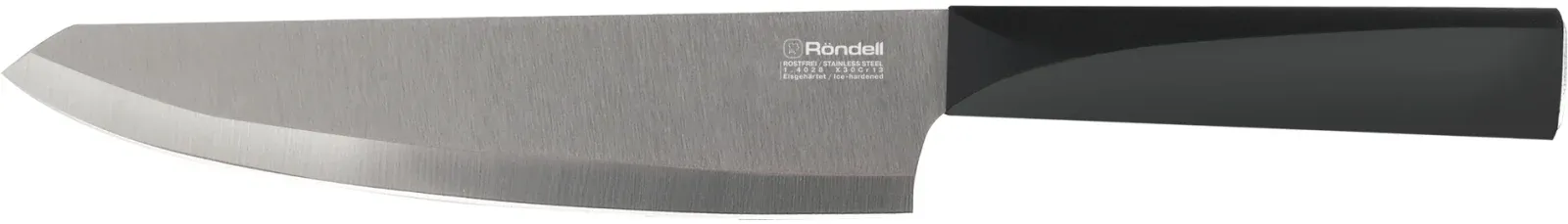 Набор ножей кухон. Rondell Baselard RD-1160 компл.:5предм. магн.держ. черный подар.коробка - фото 1