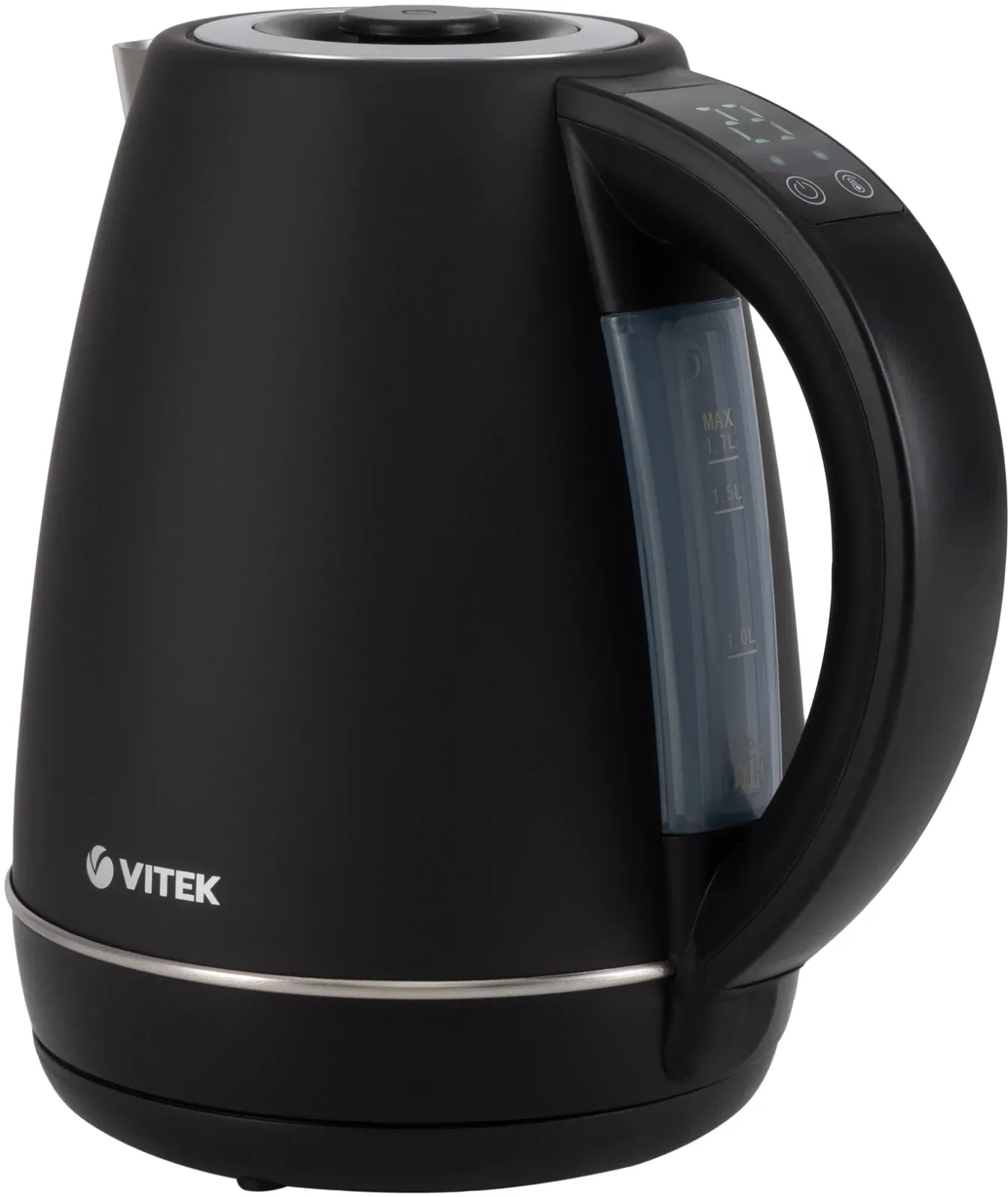 Чайник электрический Vitek VT-1161 1.7л. 2200Вт черный корпус: сталь - фото 8