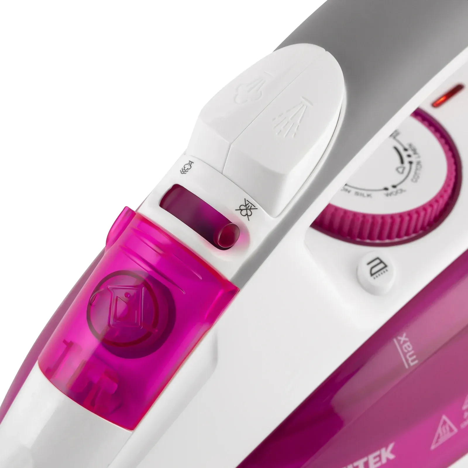 Утюг Vitek VT-1262 2400Вт розовый - фото 3