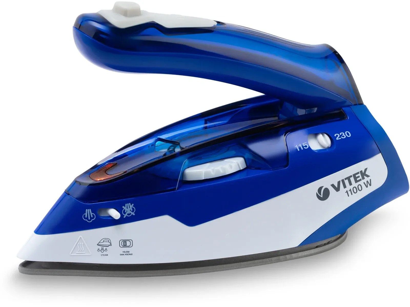 Утюг дорожный Vitek VT-1269 1100Вт - фото 1