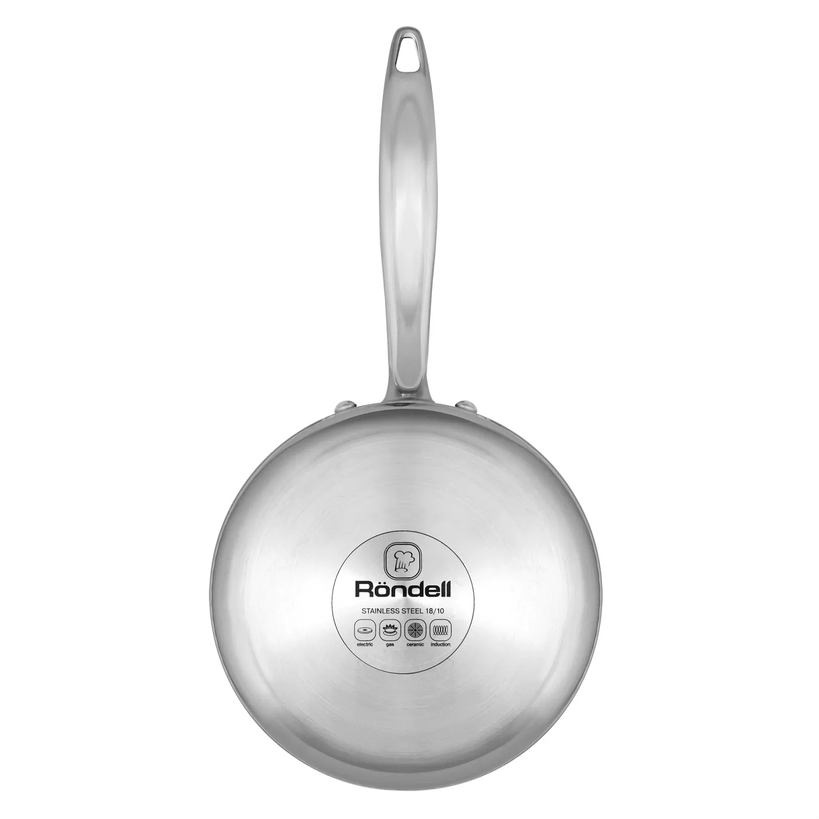 Ковш Rondell RainDrops RDS-1292 1.7л. d=16см с крышкой стальной, 1.7 л - фото 6