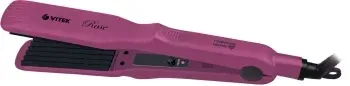 Щипцы Vitek VT-1347 40Вт малиновый макс.темп.:220С покрытие:кератин-турмалиновое - фото 2