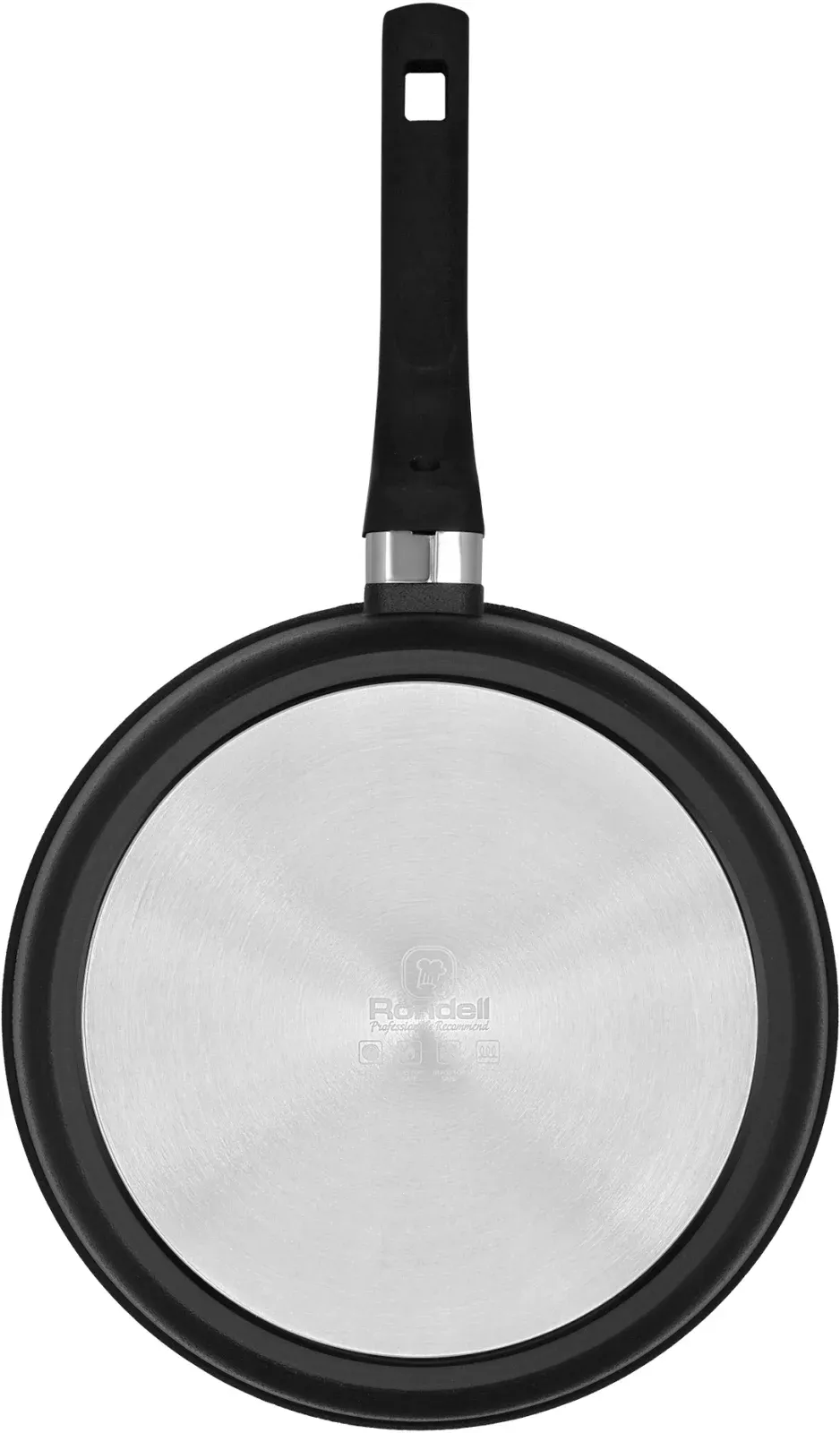 Сотейник Rondell Point RDA-1351 4.0л. d=28см с крышкой графитовый, 4.0 л - фото 2