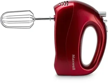 Миксер ручной Maxwell MW-1357 R 300Вт красный - фото 7