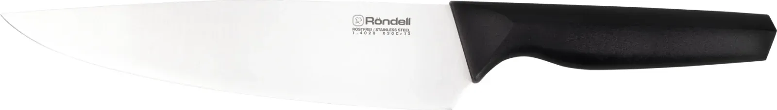 Набор ножей кухон. Rondell Katana RD-1359 компл.:6предм. с подставкой черный подар.коробка - фото 3