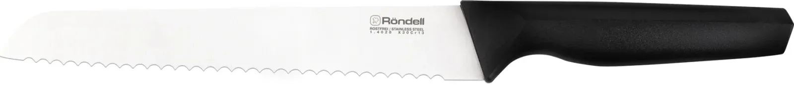 Набор ножей кухон. Rondell Katana RD-1359 компл.:6предм. с подставкой черный подар.коробка - фото 5