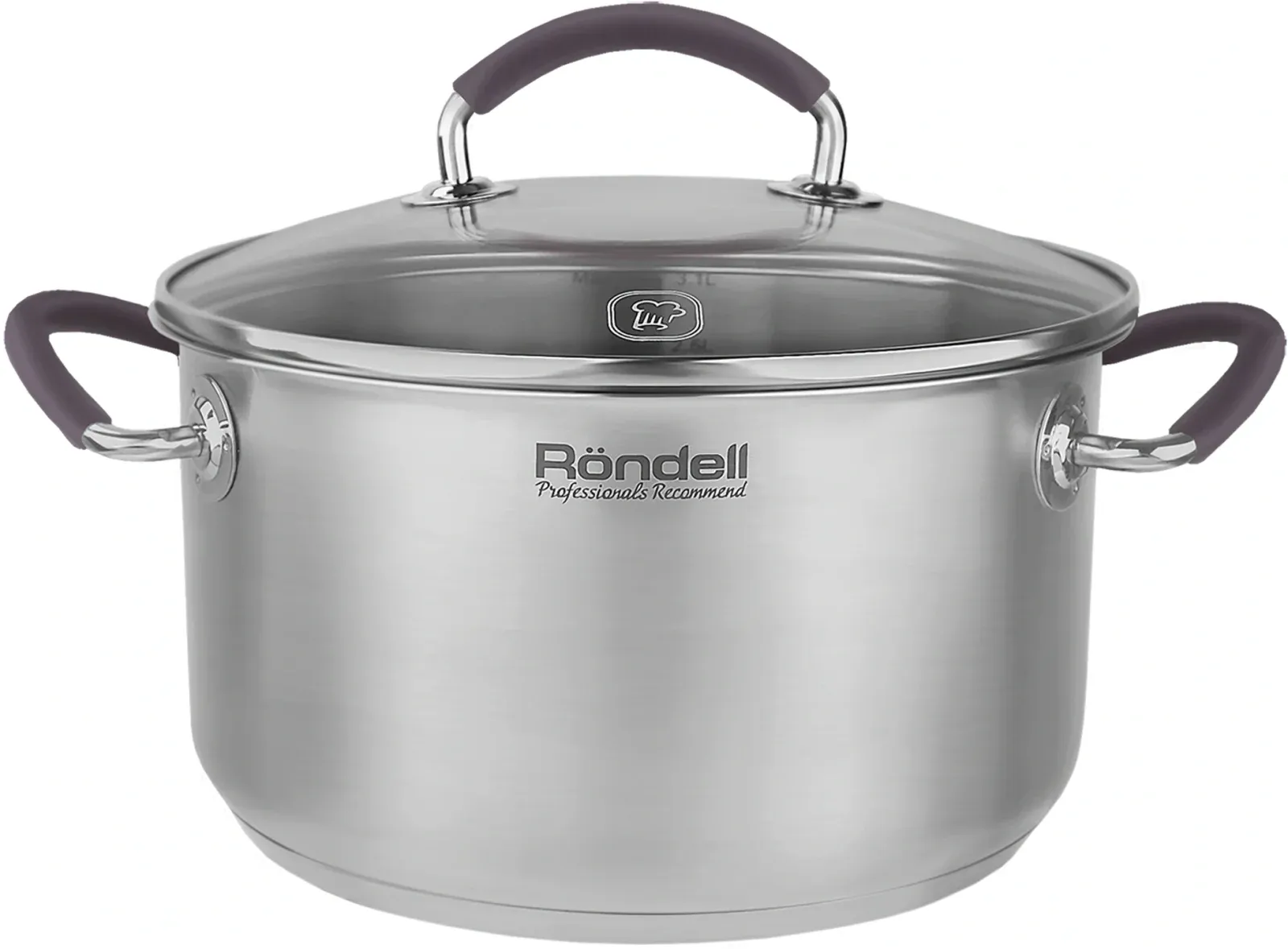 Кастрюля Rondell Akzent RDS-1388 3.1л. d=20см с крышкой стальной, 3.1 л - фото 5