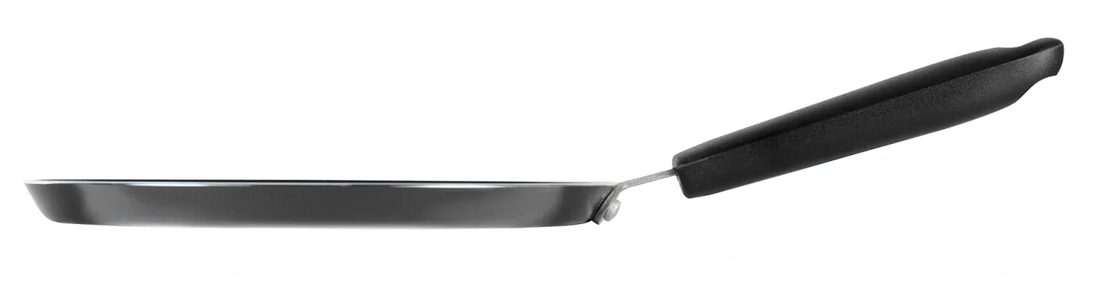 Сковорода блинная Rondell Pancake frypan RDA-1407 круглая 26см покрытие: Xylan Plus ручка несъемная без крышки черный - фото 3