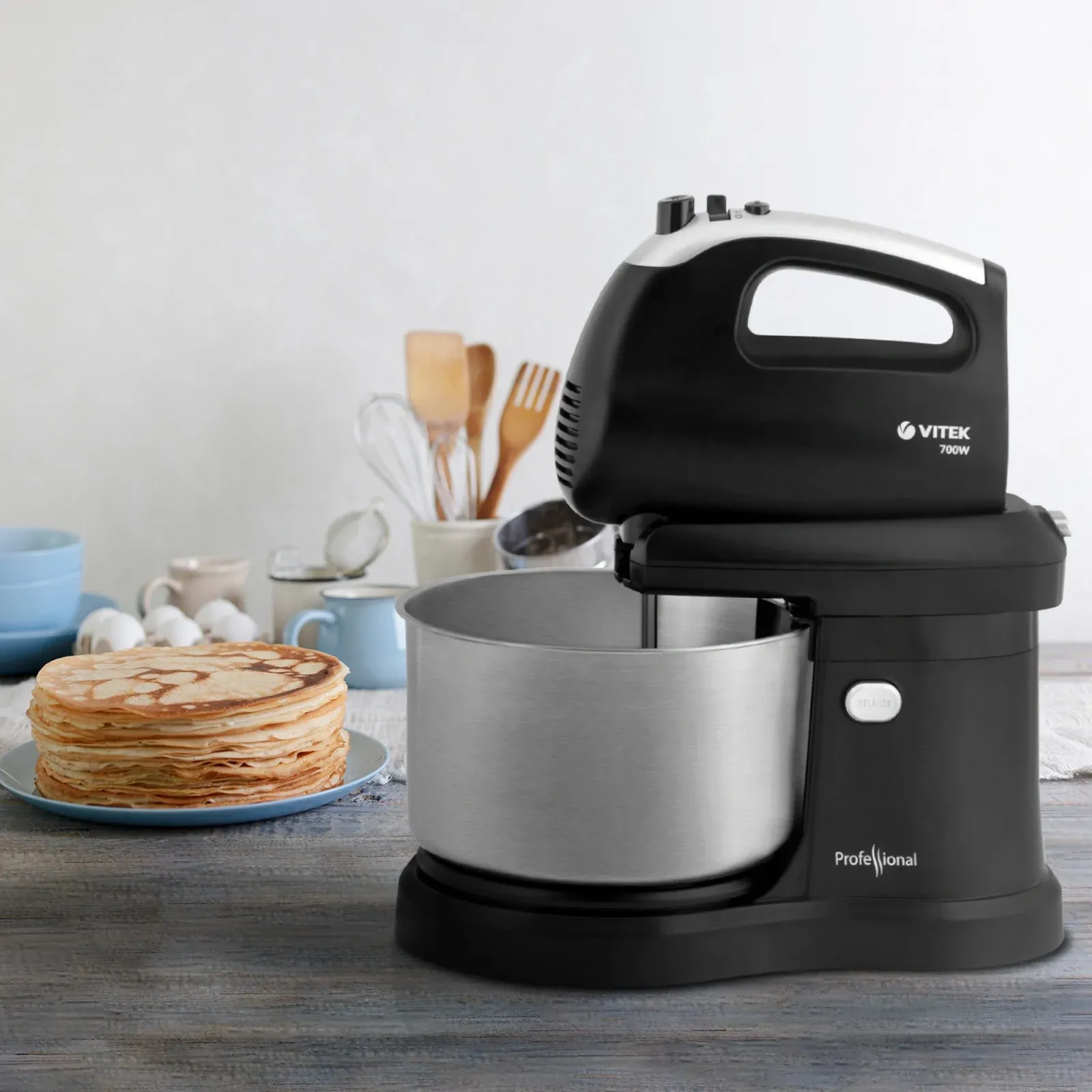 Миксер стационарный Vitek VT-1417 ST 700Вт черный - фото 4