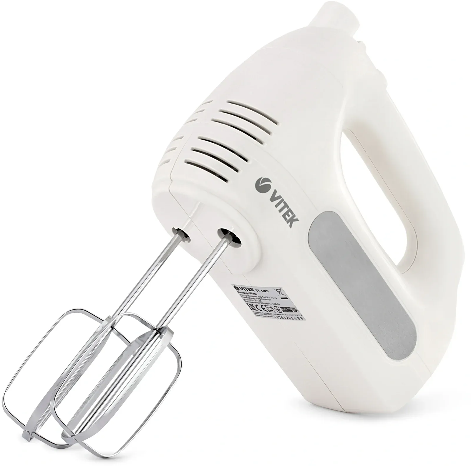 Миксер ручной Vitek VT-1426 500Вт белый - фото 5