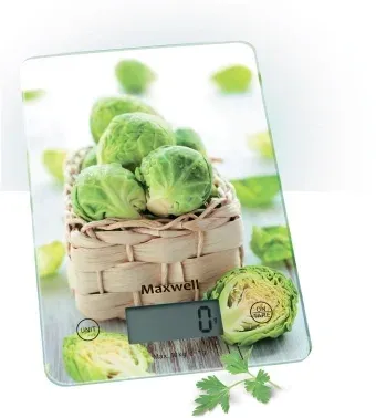 Весы кухонные электронные Maxwell Nature MW-1452 макс.вес:5кг рисунок - фото 6