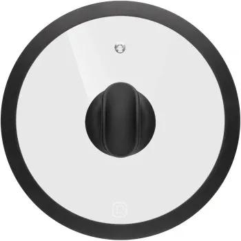 Крышка Rondell Weller RDA-1499 d=28см крыш.прозрачный руч.черная - фото 4