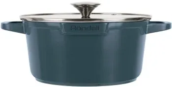 Кастрюля Rondell Azul Claro RDA-1501 4.5л. d=24см с крышкой синий, 4.5 л - фото 8