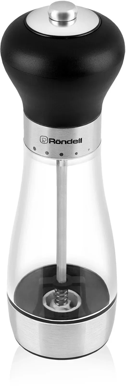 Мельница мех. Rondell Buffalo RD-1503 для перца/соли стальной/черный - фото 1