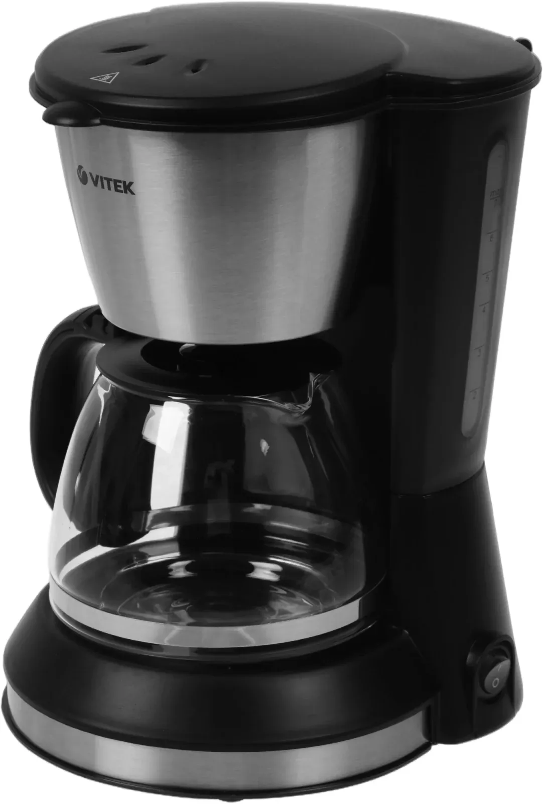 Кофеварка капельная Vitek VT-1506 BK 550Вт черный/серебристый - фото 5