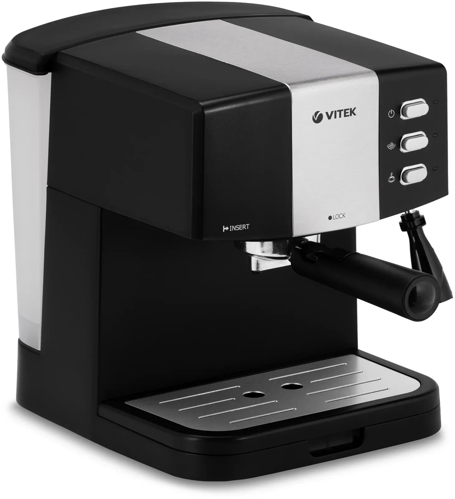 Кофеварка рожковая Vitek VT-1523 850Вт черный - фото 4