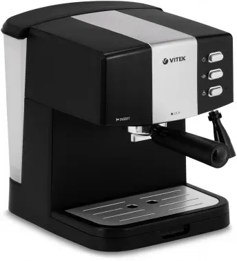 Кофеварка рожковая Vitek VT-1523 850Вт черный - фото 7