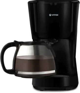 Кофеварка капельная Vitek VT-1528 750Вт черный - фото 6