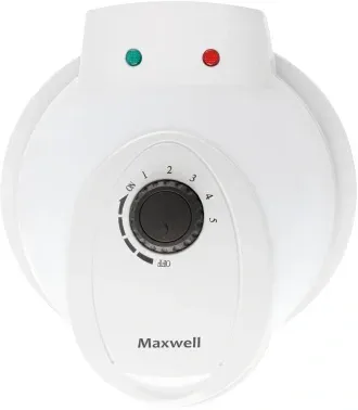 Вафельница Maxwell MW-1572 1000Вт белый - фото 7