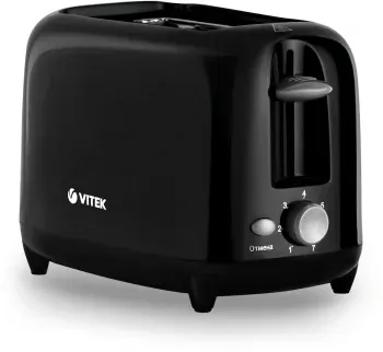 Тостер Vitek Illusion VT-1573 700Вт черный - фото 7