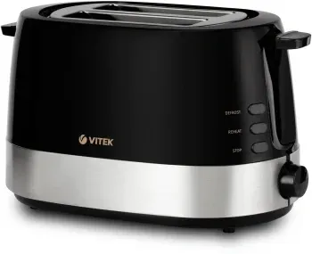 Тостер Vitek VT-1584 850Вт черный - фото 7