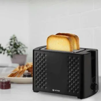 Тостер Vitek VT-1586 750Вт черный - фото 7