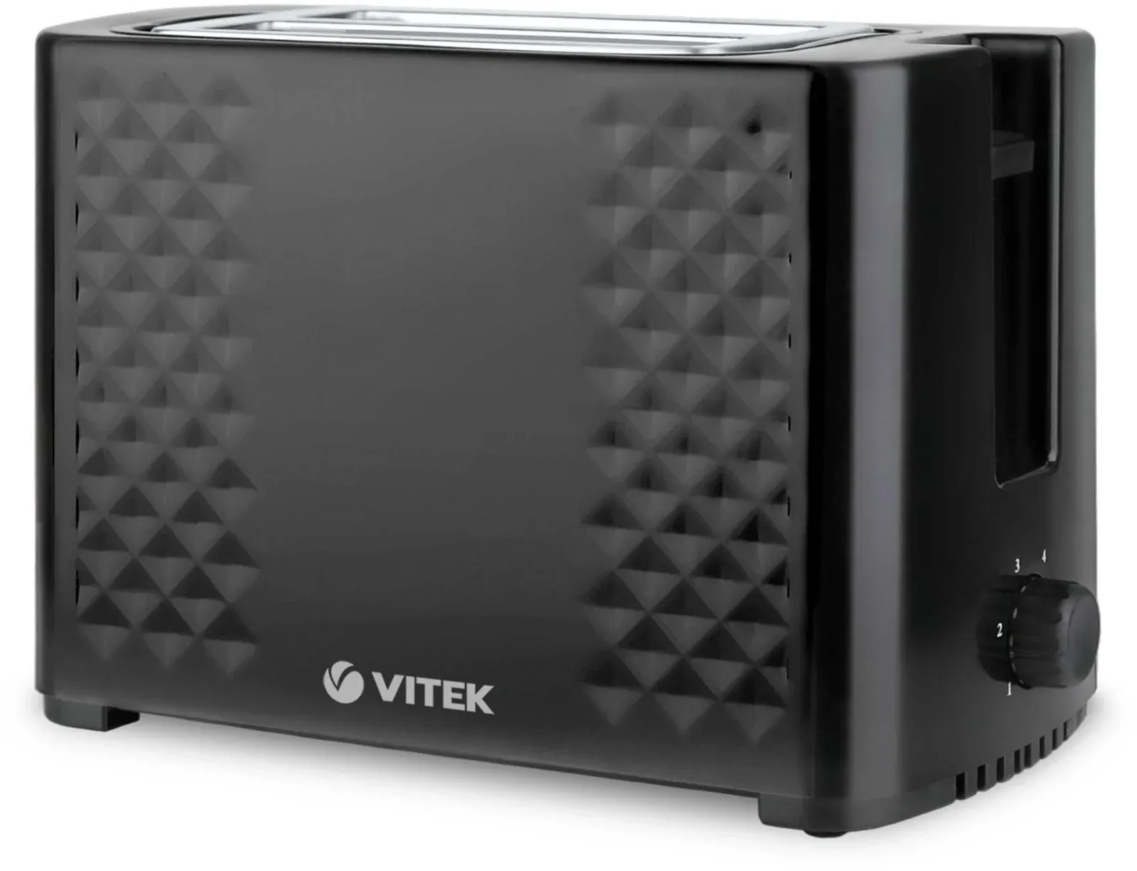 Тостер Vitek VT-1586 750Вт черный - фото 3