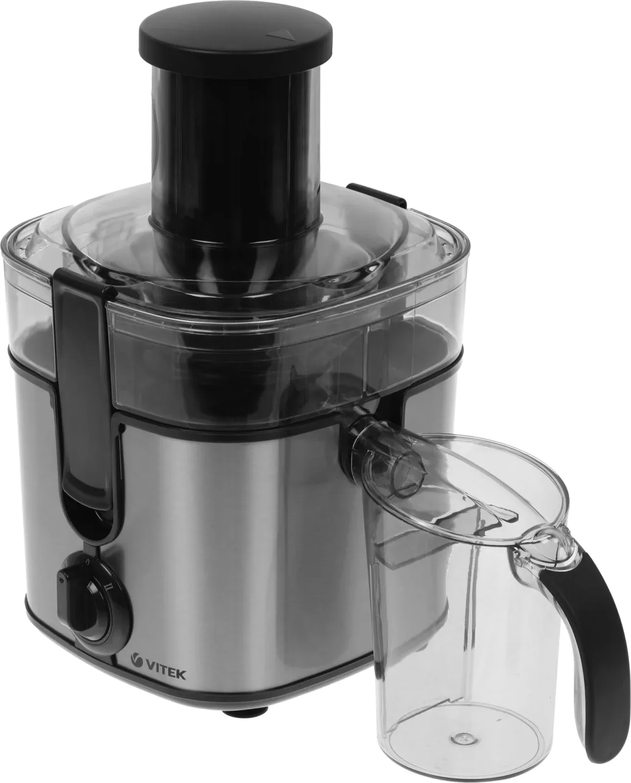 Соковыжималка центробежная Vitek VT-1600 1000Вт рез.сок.:600мл. стальной - фото 7