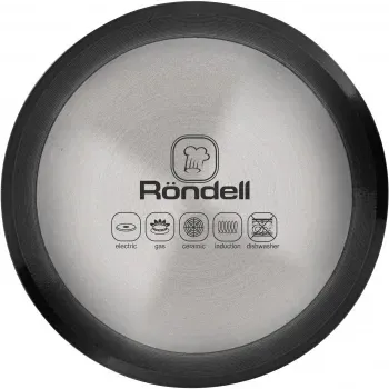 Кофеварка гейзерн. Rondell Stripes RDA-1639 0.45л алюминий темно-серый, 0.45 л - фото 7