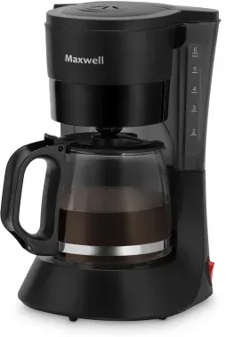 Кофеварка капельная Maxwell MW-1650 600Вт черный - фото 7