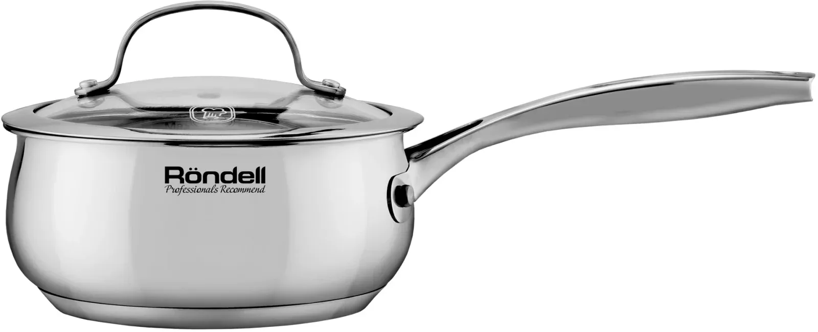 Ковш Rondell Calypso RDS-1670 1.5л. d=16см с крышкой стальной, 1.5 л - фото 2