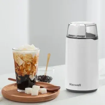 Кофемолка Maxwell MW-1703 W 200Вт сист.помол.:ротац.нож вместим.:45гр белый - фото 8