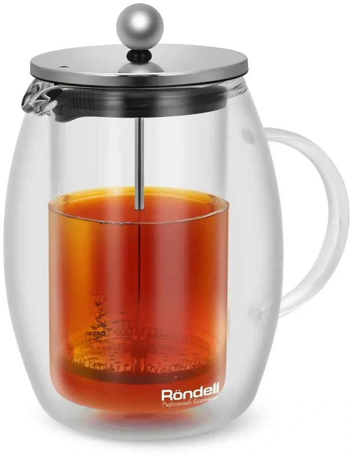 Френч-прессы заварочные чайники RONDELL RDS-1821 прозрачный