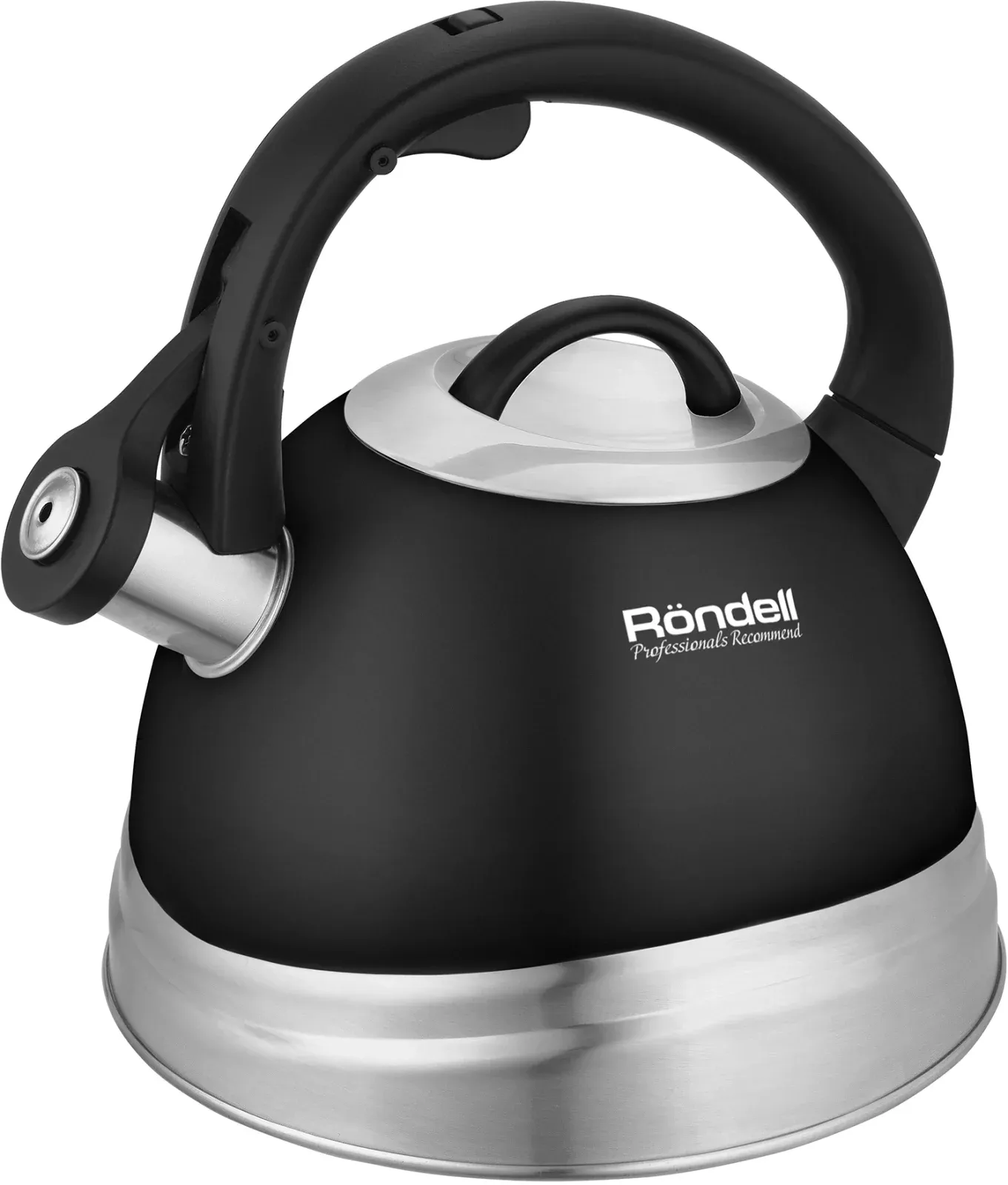 Чайник металлический Rondell Walzer RDS-1827 2.7л. черный, 2.7 л